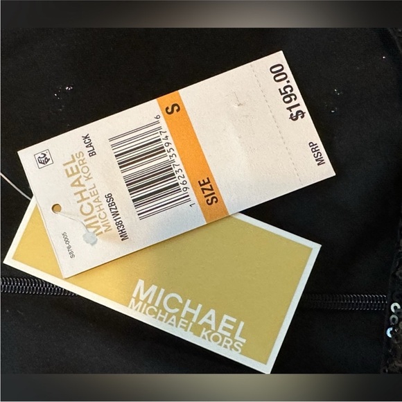 Michael Kors Sequined Black Dress - Picture 4 of 4